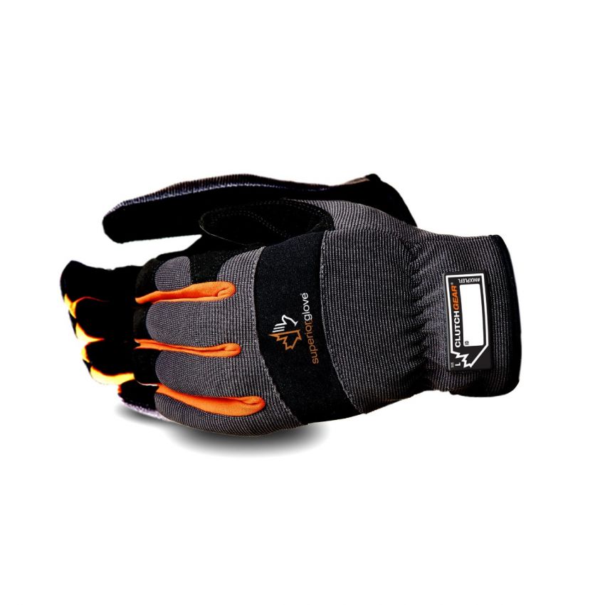 #MXPLFLE Superior Glove® Clutch Gear® Winter-Lined Synthetic Leather Mechanics Glove